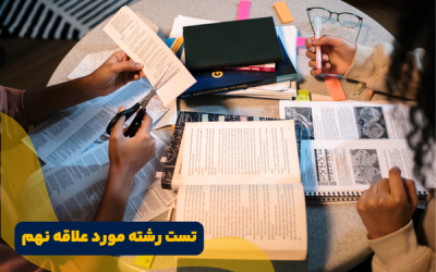 تست رشته مورد علاقه نهم = انتخاب رشته درست