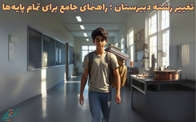 تغییر رشته دبیرستان ؛ راهنمای جامع برای تمام پایهها